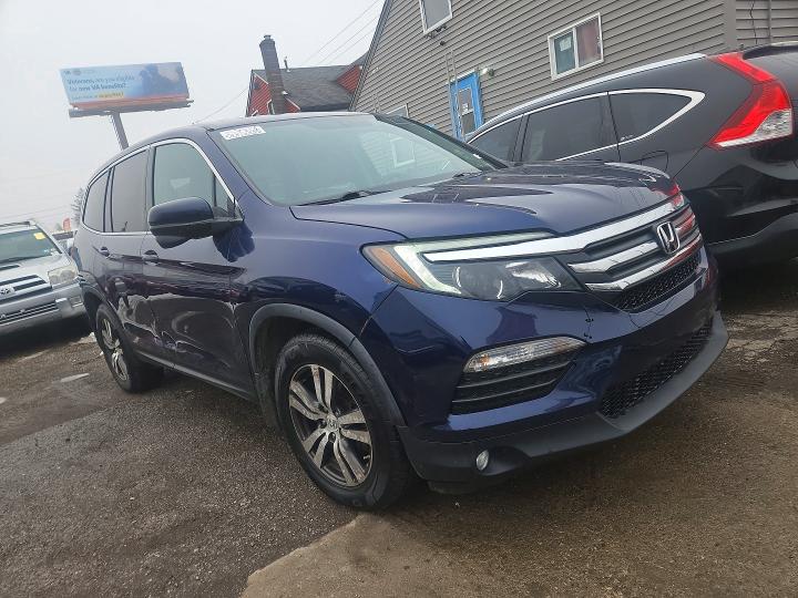 2016 HONDA PILOT — VIN 5FNYF6H58GB057465