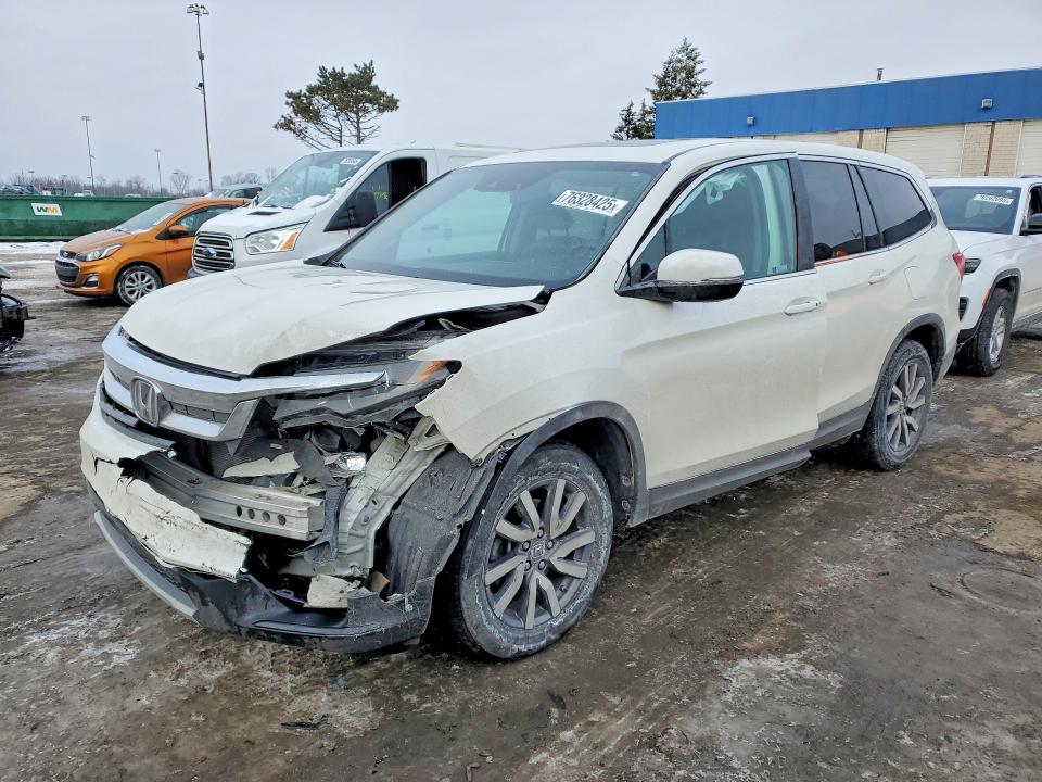 2019 HONDA PILOT EXL — VIN 5FNYF5H51KB000379
