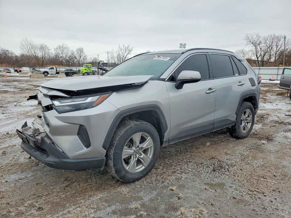 2022 TOYOTA RAV4 HYBRID — VIN 2T3RWRFV3NW133545