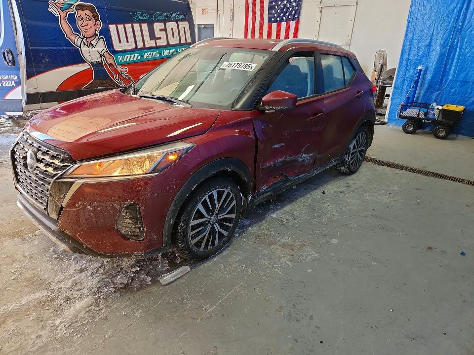 2022 NISSAN KICKS — VIN 3N1CP5CV5NL494396