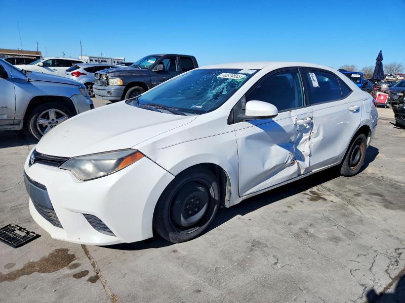 2014 TOYOTA COROLLA L — VIN 2T1BURHE2EC085065