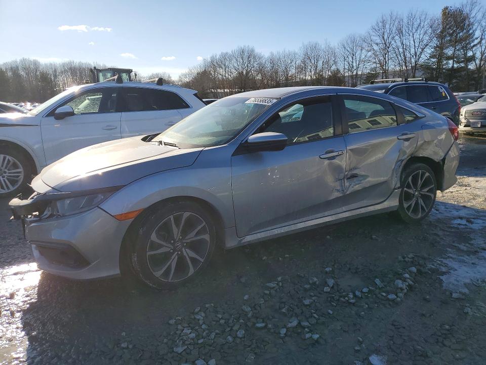 2019 HONDA CIVIC — VIN 2HGFC2F88KH586201
