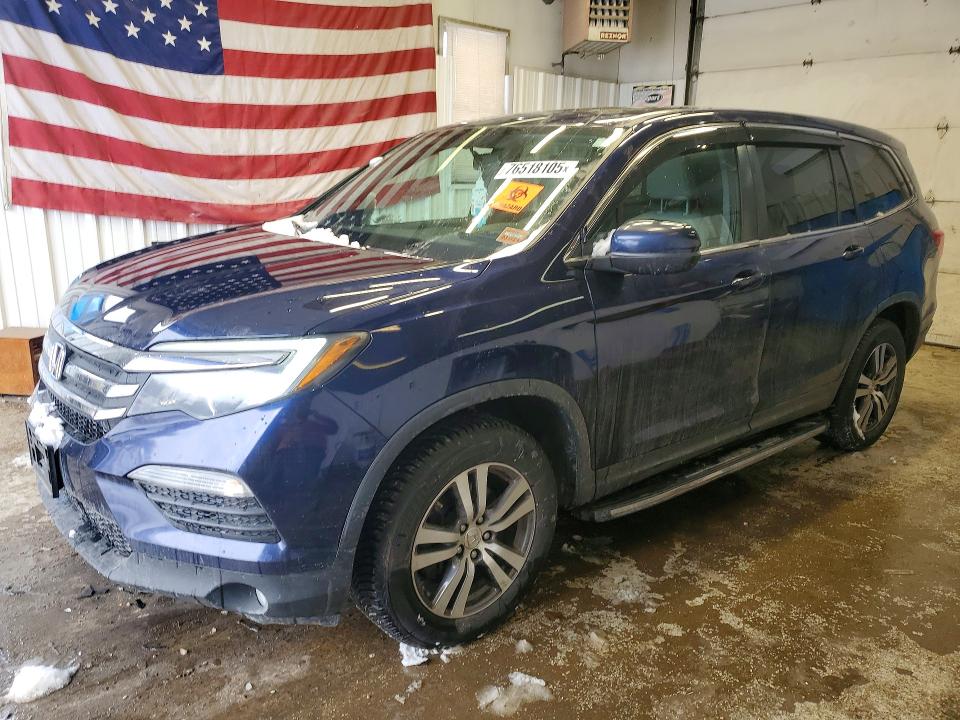 2016 HONDA PILOT EXL — VIN 5FNYF6H53GB014202