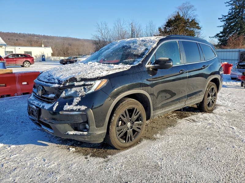 2022 HONDA PILOT SE — VIN 5FNYF6H27NB094560
