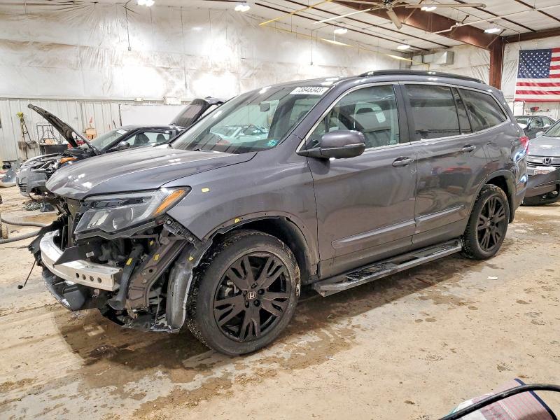 2021 HONDA PILOT SE — VIN 5FNYF6H22MB073064