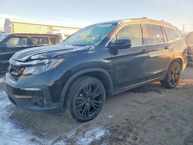 2022 HONDA PILOT SE — VIN 5FNYF6H29NB065349