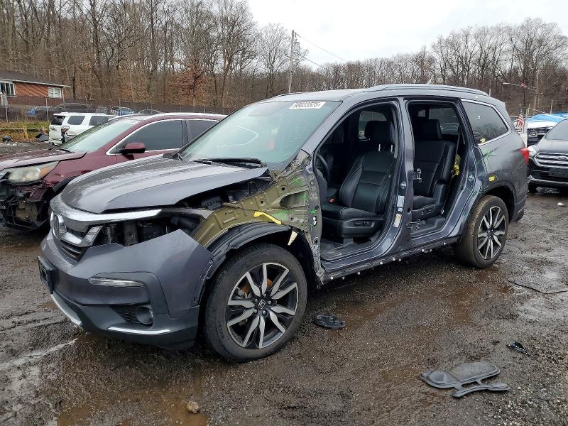 2022 HONDA PILOT ELIT — VIN 5FNYF6H07NB078583