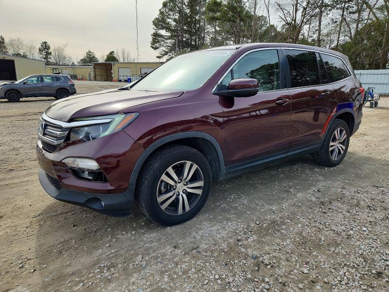 2017 HONDA PILOT EXL — VIN 5FNYF6H55HB079702