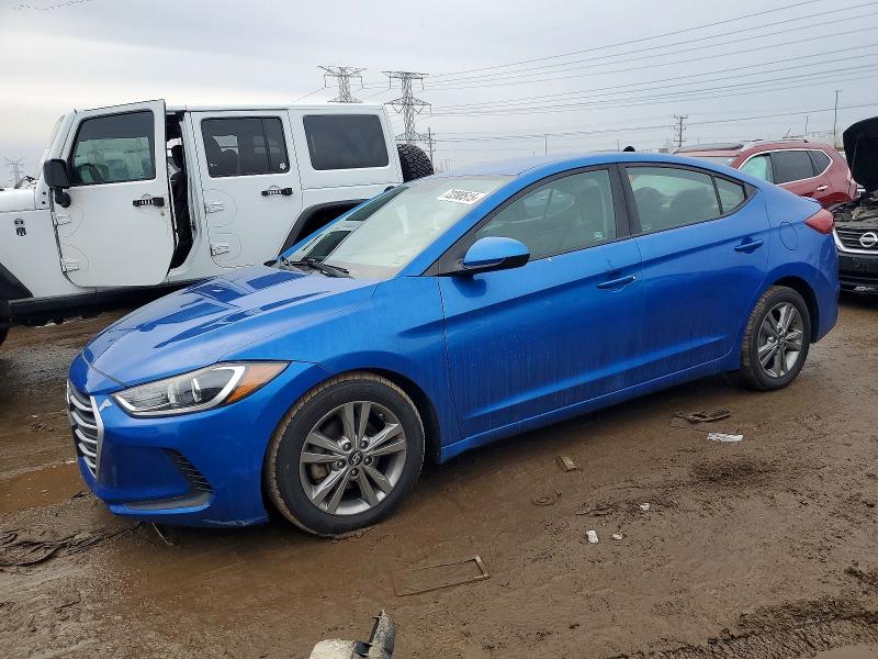 2017 HYUNDAI ELANTRA SE — VIN KMHD84LF2HU370626