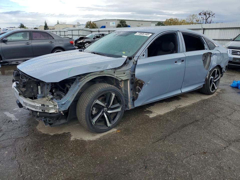 2022 HONDA ACCORD — VIN 1HGCV1F31NA109107