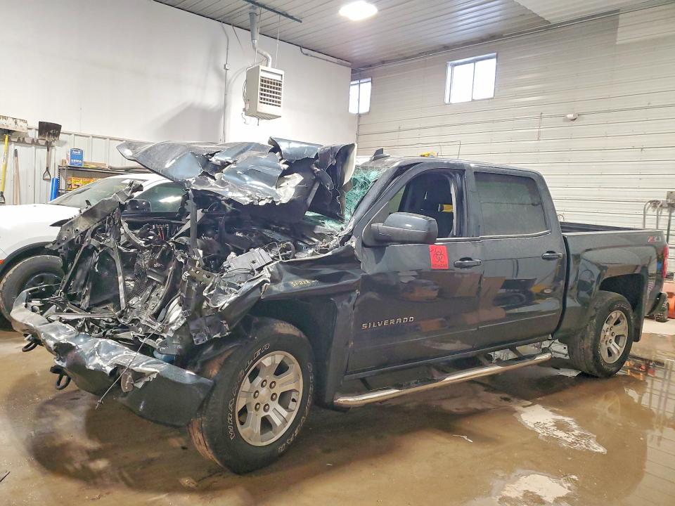 2018 CHEVROLET SILVERADO — VIN 3GCUKREC4JG128399