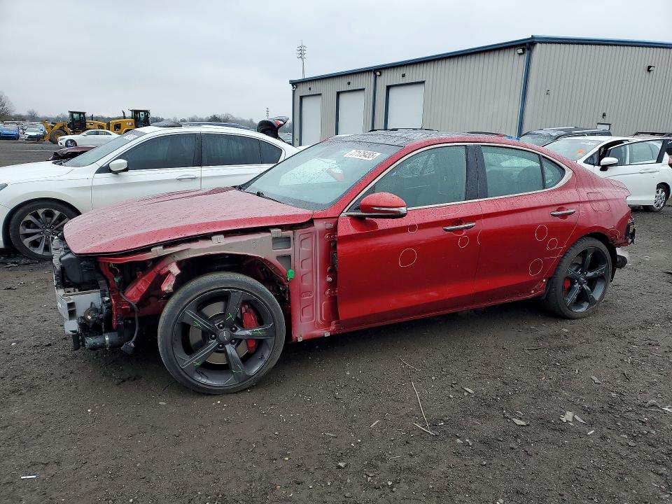 2019 GENESIS G70 — VIN KMTG34LE9KU021527