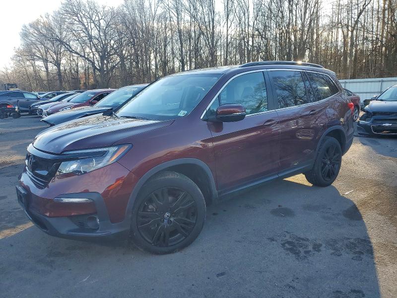 2022 HONDA PILOT SE — VIN 5FNYF6H25NB081189