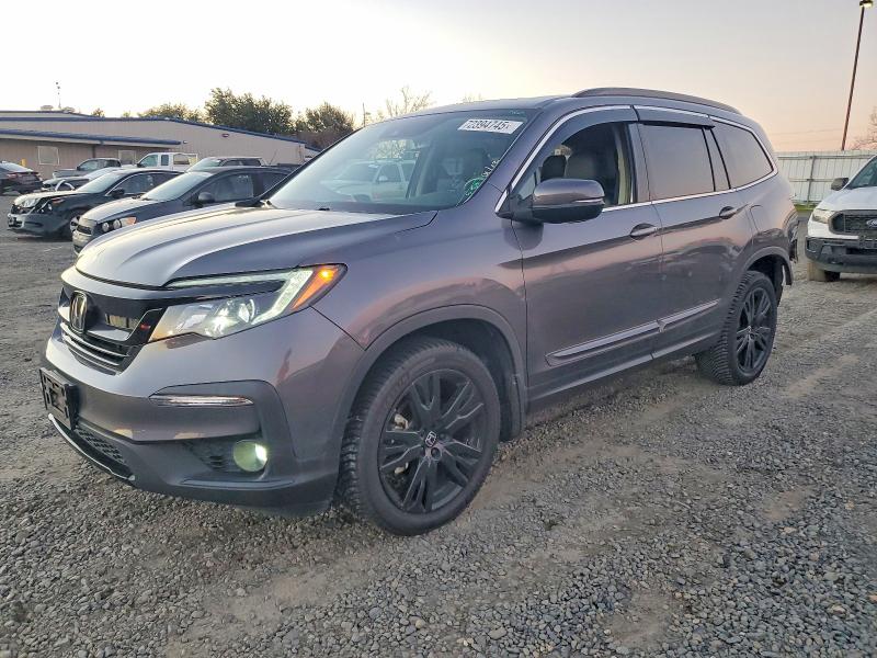 2021 HONDA PILOT SE — VIN 5FNYF6H23MB033883