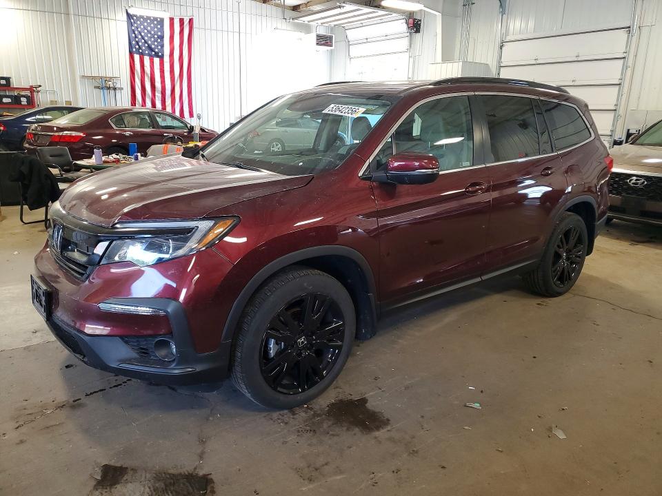 2022 HONDA PILOT — VIN 5FNYF6H27NB063972
