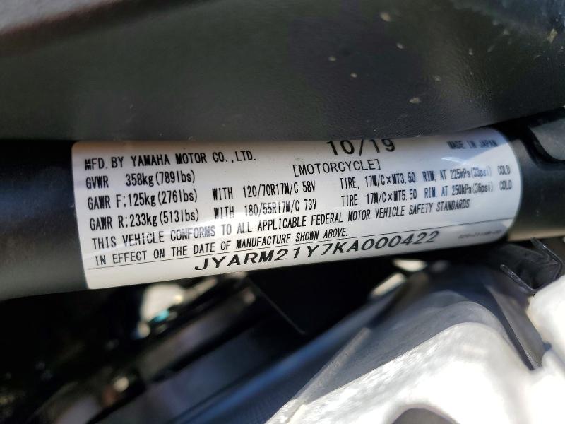 JYARM21Y7KA000422