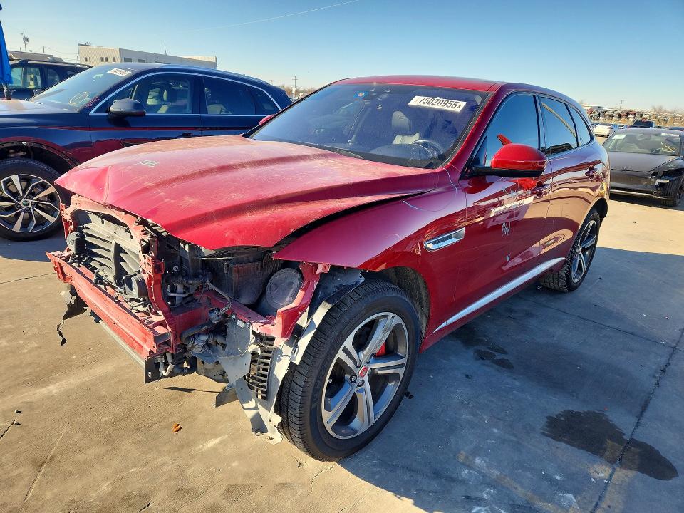 2019 JAGUAR F-PACE — VIN SADCM2FV2KA369010