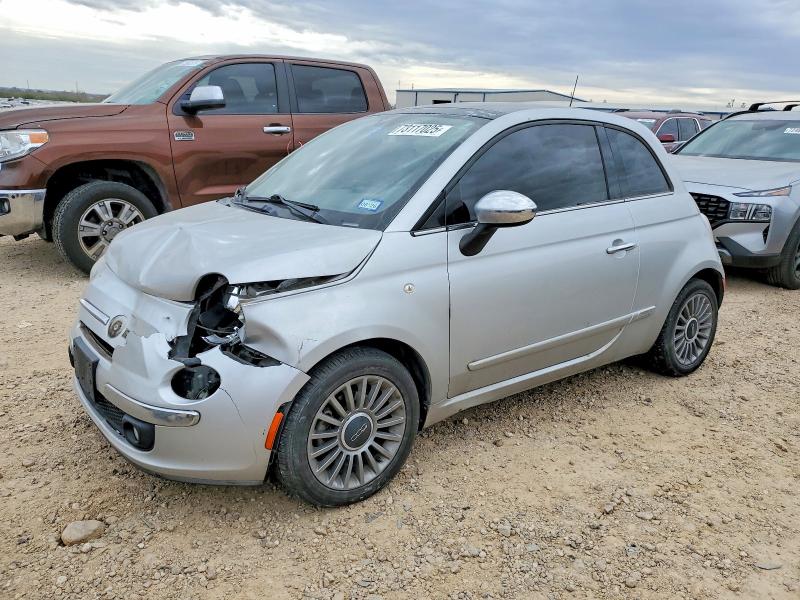2012 FIAT 500 LOUNGE — VIN 3C3CFFCR6CT366579