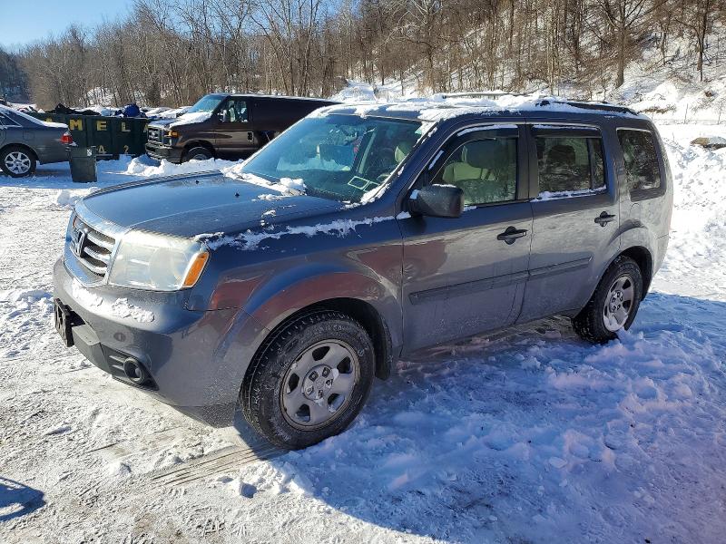 2015 HONDA PILOT LX — VIN 5FNYF4H27FB013255