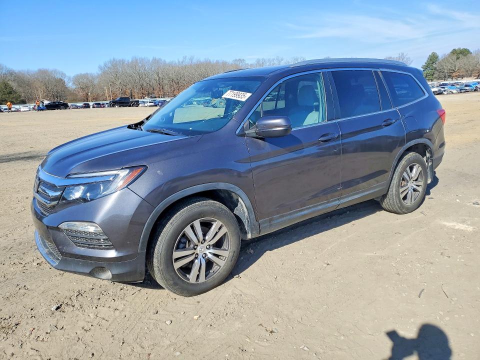 2016 HONDA PILOT EXL — VIN 5FNYF6H68GB082469