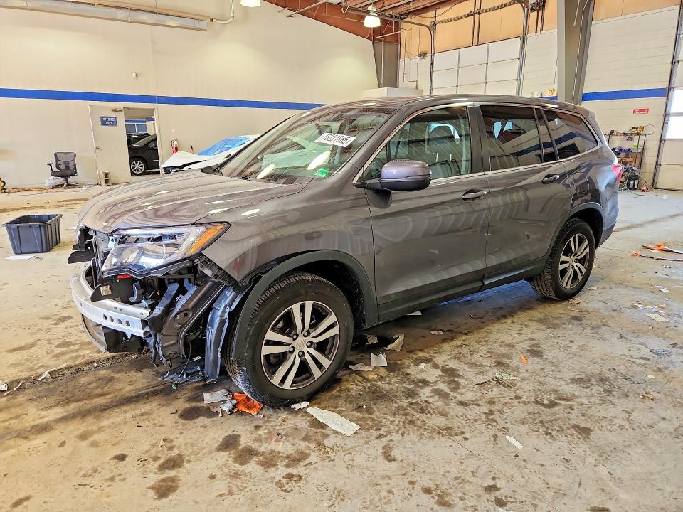 2017 HONDA PILOT EXL — VIN 5FNYF6H50HB018337