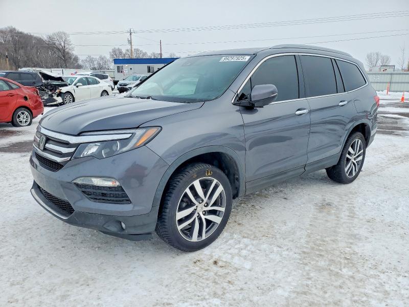 2016 HONDA PILOT ELIT — VIN 5FNYF6H06GB110748