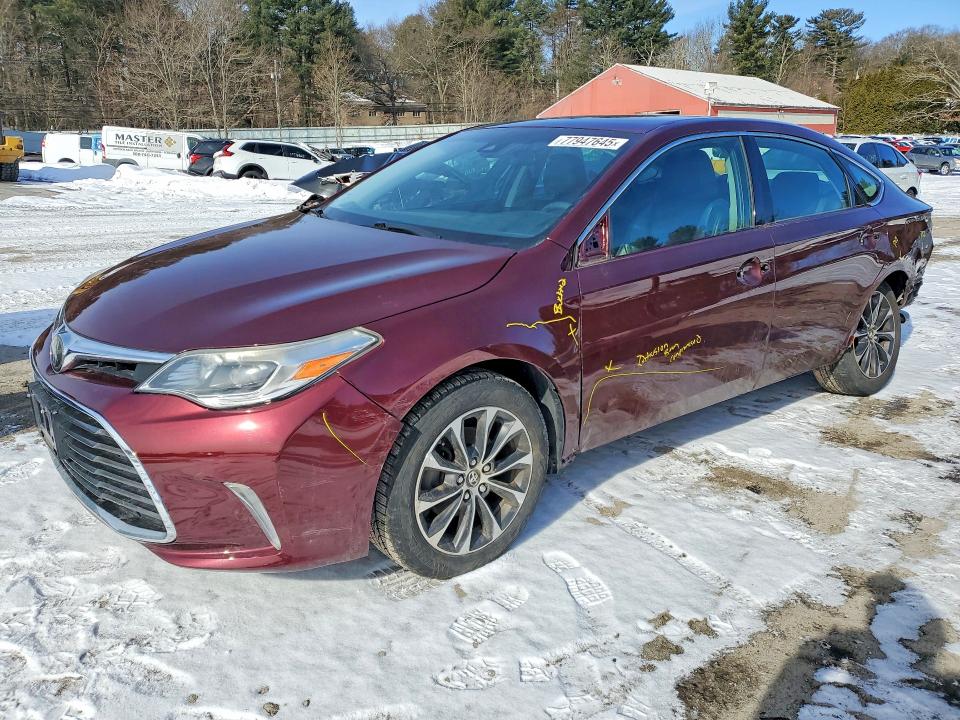 2017 TOYOTA AVALON — VIN 4T1BK1EB5HU243483