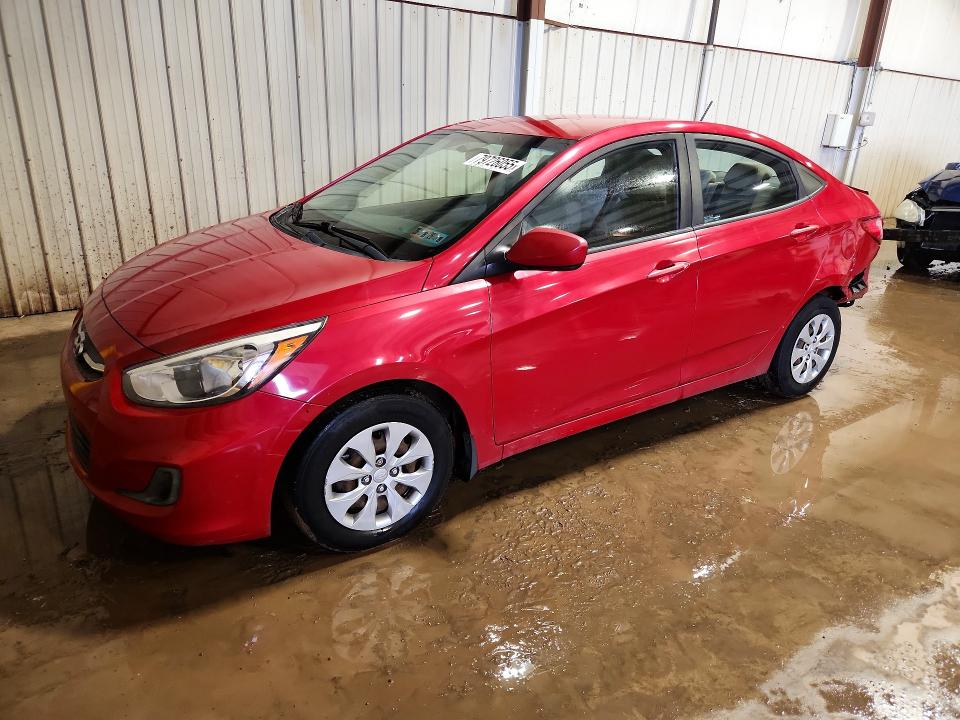 2016 HYUNDAI ACCENT — VIN KMHCT4AE3GU140001