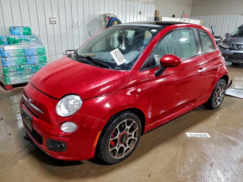 2012 FIAT 500 SPORT — VIN 3C3CFFBR8CT339840