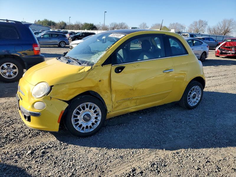 2012 FIAT 500 LOUNGE — VIN 3C3CFFCR7CT106613