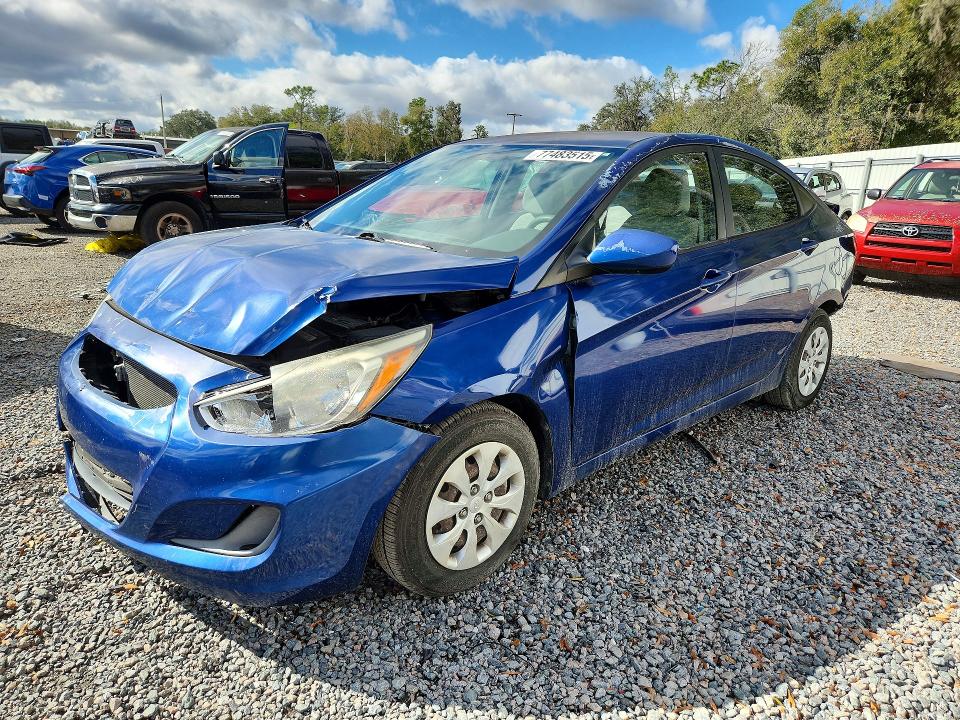 2016 HYUNDAI ACCENT — VIN KMHCT4AE9GU062730