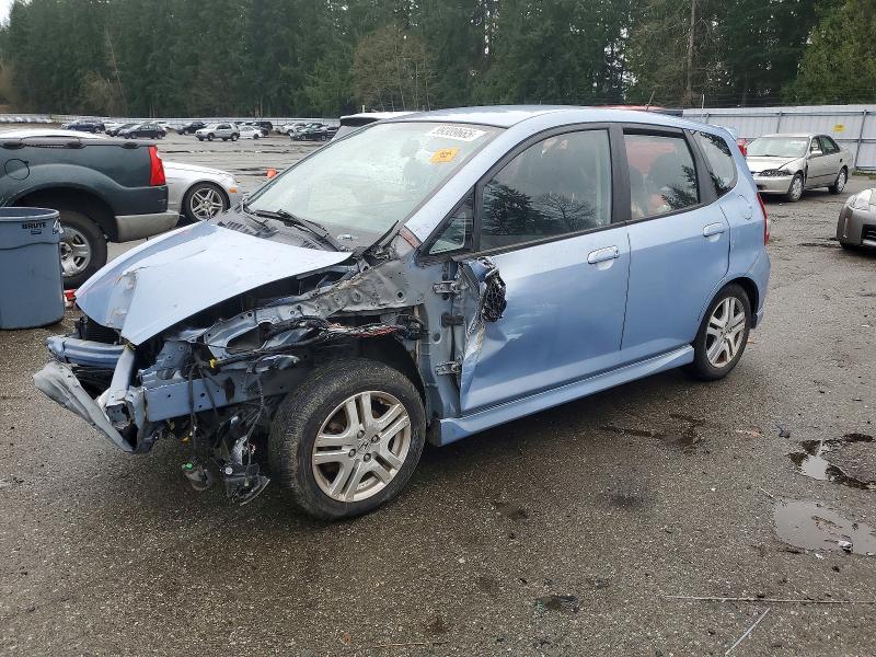 2008 HONDA FIT SPORT — VIN JHMGD38698S039035
