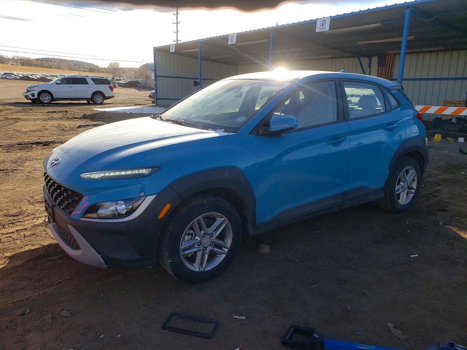 2022 HYUNDAI KONA — VIN KM8K2CAB1NU858271