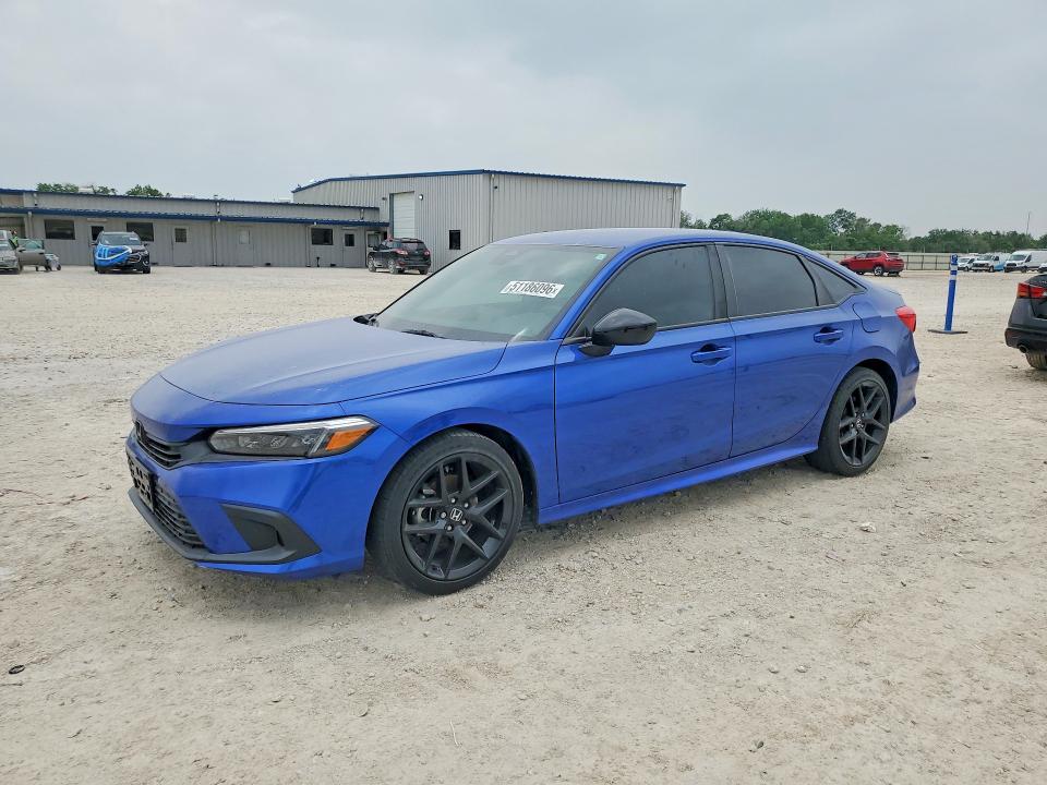 2022 HONDA CIVIC — VIN 2HGFE2F54NH502864