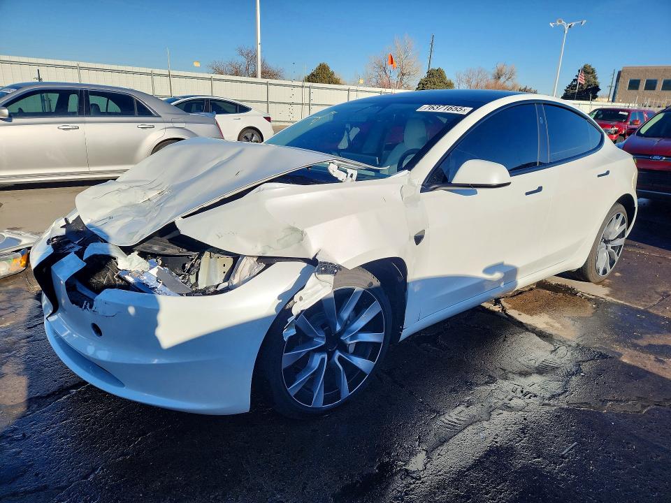 2025 TESLA MODEL 3 — VIN 5YJ3E1EB3SF078999