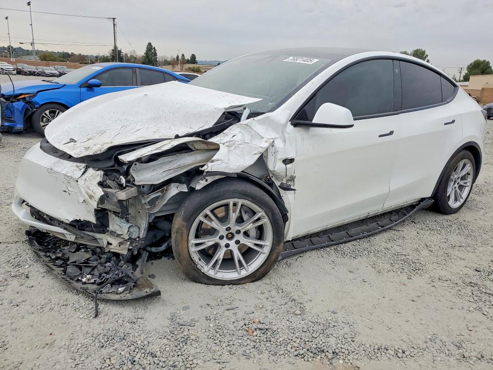 2021 TESLA MODEL Y — VIN 5YJYGDEE6MF195927