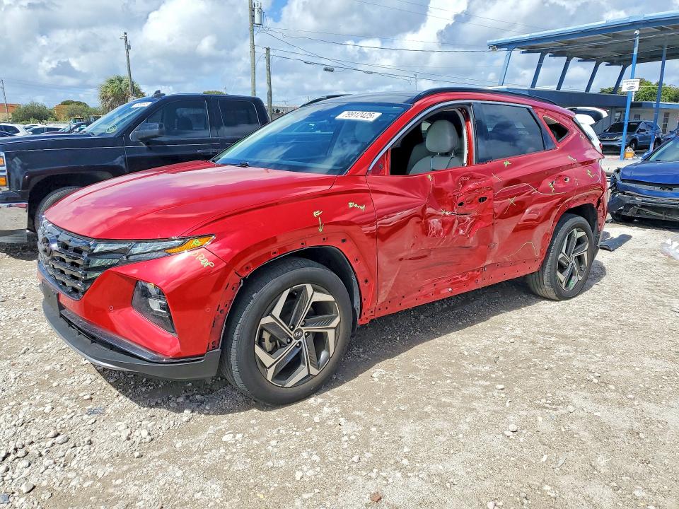 2022 HYUNDAI TUCSON — VIN 5NMJE3AE3NH153836