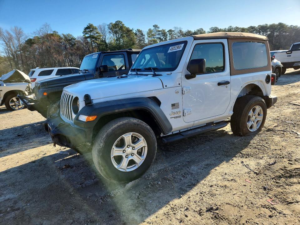 2019 JEEP WRANGLER — VIN 1C4GJXAG3KW537106