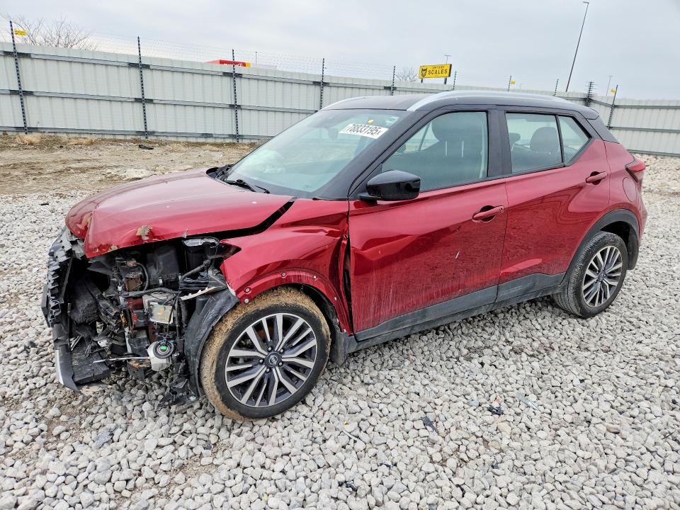 2022 NISSAN KICKS — VIN 3N1CP5CV8NL509764