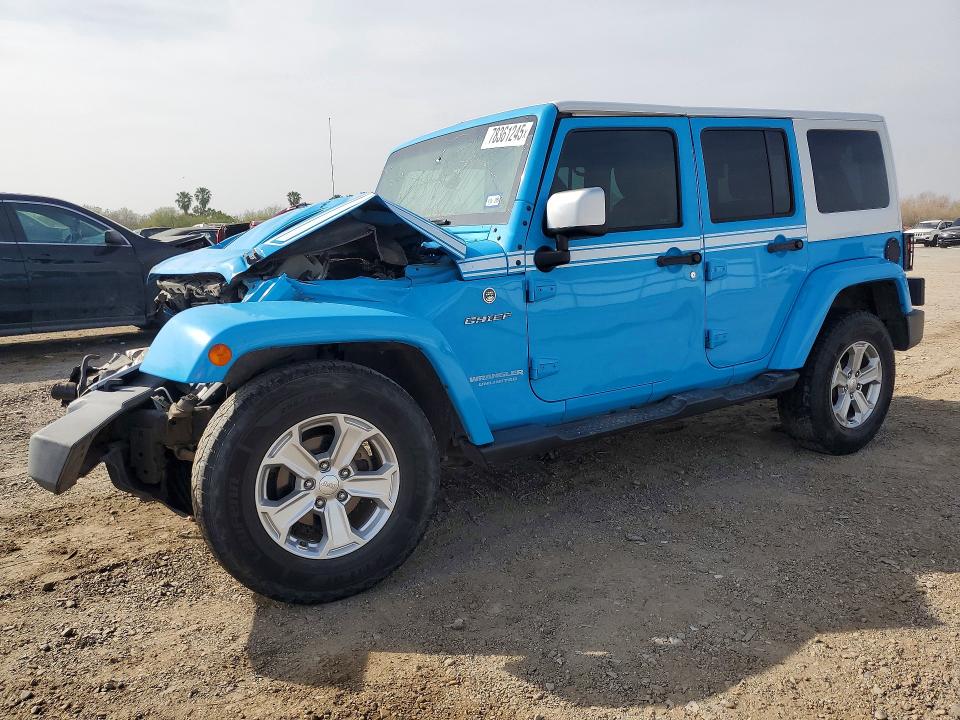2017 JEEP WRANGLER UNLIMITED — VIN 1C4BJWEG3HL645864