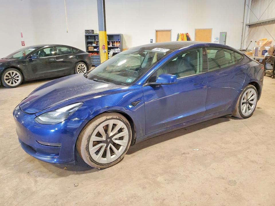 2022 TESLA MODEL 3 — VIN 5YJ3E1EA5NF372612
