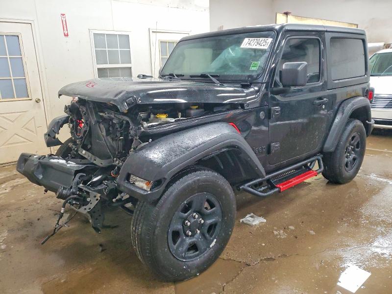 2022 JEEP WRANGLER — VIN 1C4GJXAGXNW203627