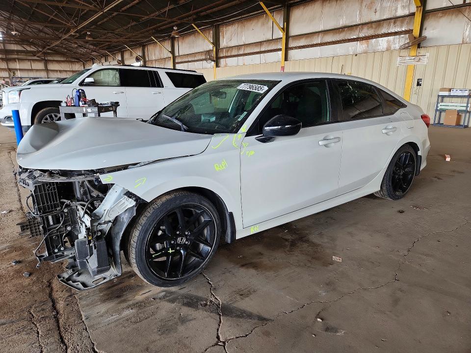 2022 HONDA CIVIC — VIN 2HGFE2F55NH549384