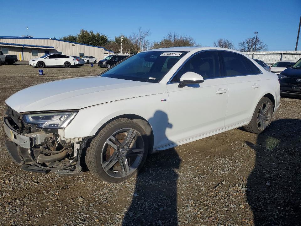 2017 AUDI A4 — VIN WAUENAF41HN040199