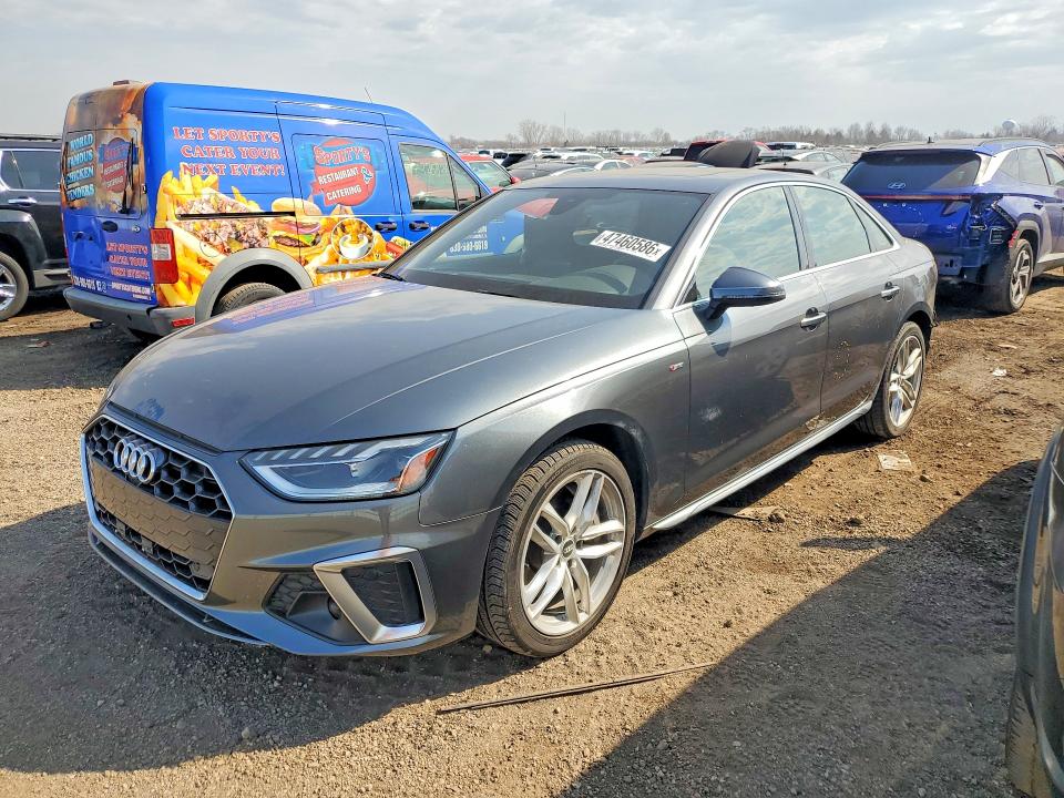 2021 AUDI A4 — VIN WAUEAAF49MN013239