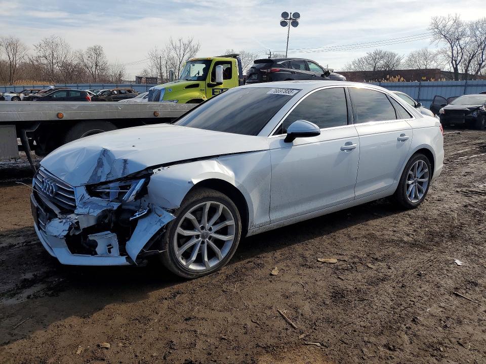 2019 AUDI A4 — VIN WAUHMAF4XKN004552