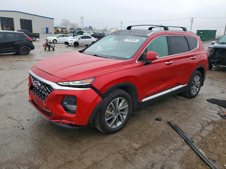 2020 HYUNDAI SANTA FE — VIN 5NMS3CAD9LH273039