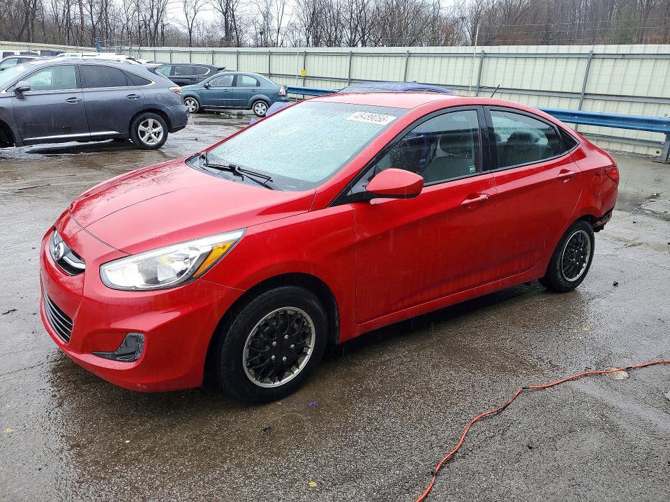 2017 HYUNDAI ACCENT — VIN KMHCT4AE7HU280277