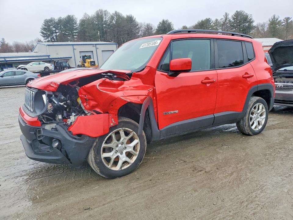 2018 JEEP RENEGADE — VIN ZACCJBBB4JPH11913