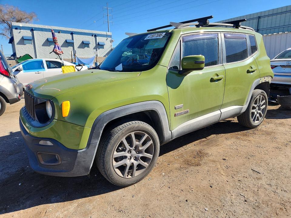 2016 JEEP RENEGADE — VIN ZACCJABW0GPE08097